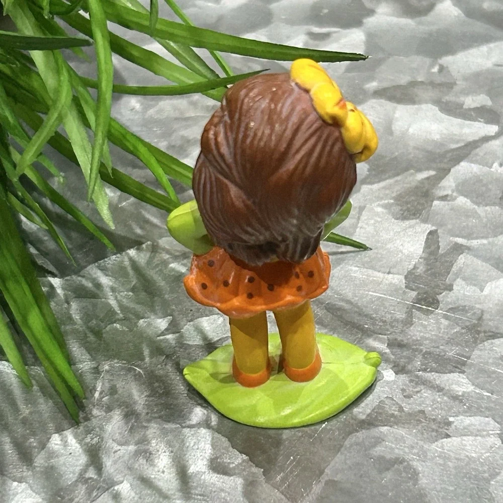 Vintage Avon Little Blossom PVC Mini Figure Lot 1982 Cake Topper‎ Flower Girl